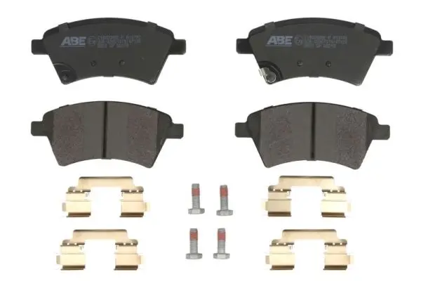 комплект спирачно феродо, дискови спирачки ABE                 