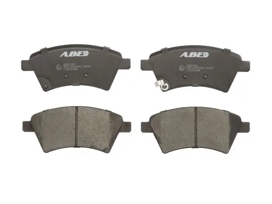 комплект спирачно феродо, дискови спирачки ABE                 