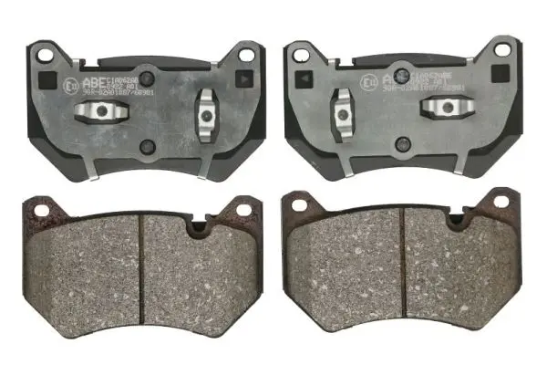 комплект спирачно феродо, дискови спирачки ABE                 