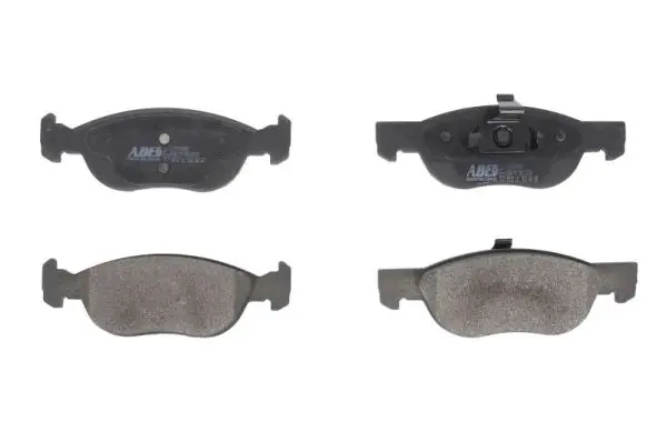 комплект спирачно феродо, дискови спирачки ABE                 