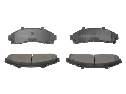 комплект спирачно феродо, дискови спирачки ABE                 
