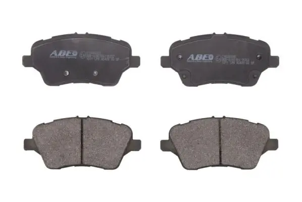 комплект спирачно феродо, дискови спирачки ABE                 