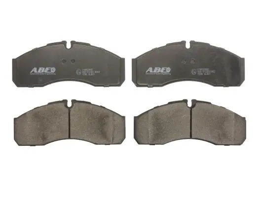 комплект спирачно феродо, дискови спирачки ABE                 