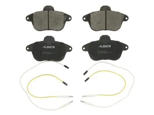 комплект спирачно феродо, дискови спирачки ABE                 