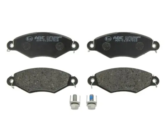 комплект спирачно феродо, дискови спирачки ABE                 