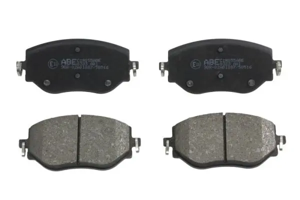 комплект спирачно феродо, дискови спирачки ABE                 