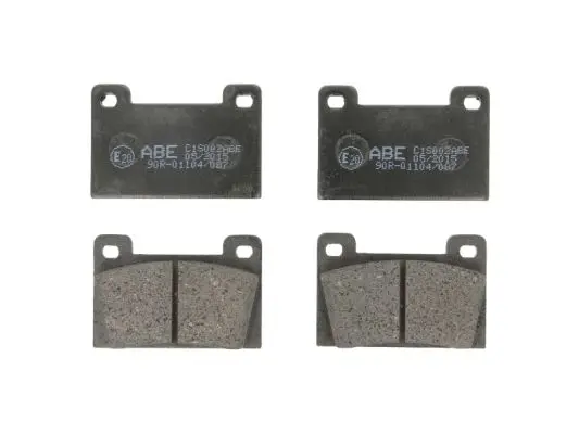 комплект спирачно феродо, дискови спирачки ABE                 