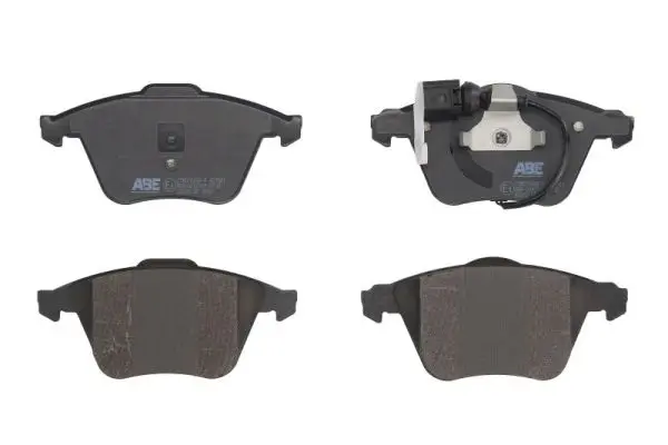 комплект спирачно феродо, дискови спирачки ABE                 
