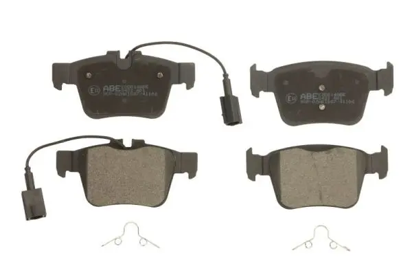 комплект спирачно феродо, дискови спирачки ABE                 