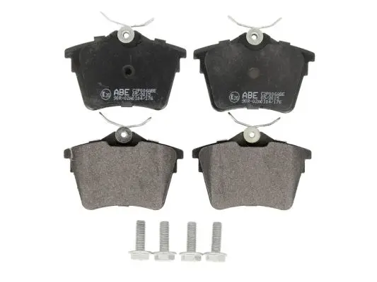 комплект спирачно феродо, дискови спирачки ABE                 