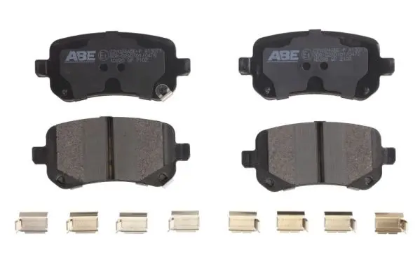 комплект спирачно феродо, дискови спирачки ABE                 