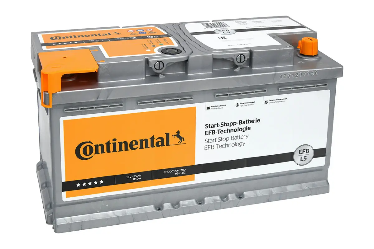 START-STOP-BATTERY EFB , стартов акумулатор CONTINENTAL