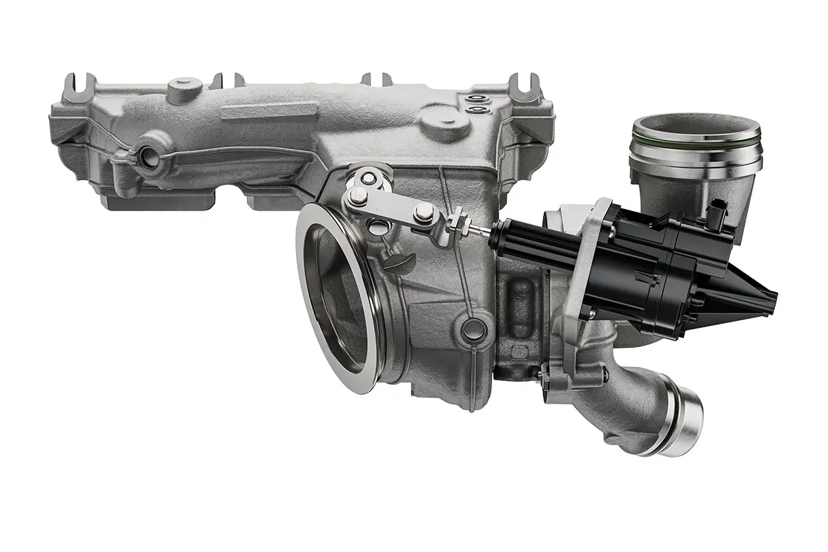 турбина, принудително пълнене с въздух CONTINENTAL         