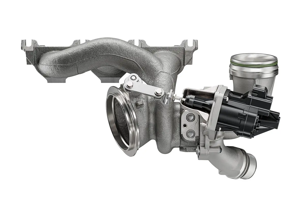 турбина, принудително пълнене с въздух CONTINENTAL         