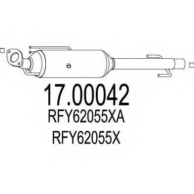 ➡️ Филтър за твърди частици DPF за Mazda 6 (GG) 2.0 DI ➡️ AutoProfi.BG ®