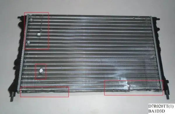 радиатор, охлаждане на двигателя THERMOTEC           