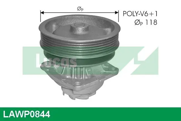 водна помпа, охлаждане на двигателя LUCAS               