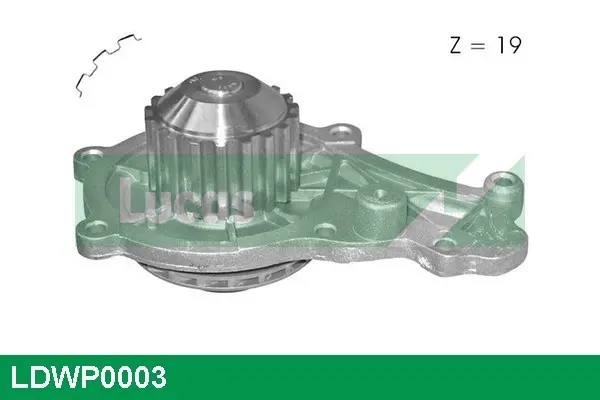 водна помпа, охлаждане на двигателя LUCAS               