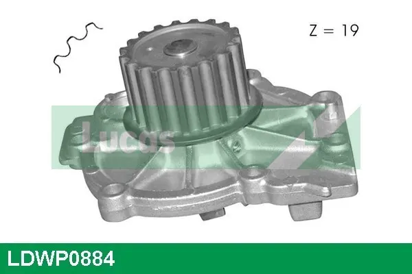 водна помпа, охлаждане на двигателя LUCAS               