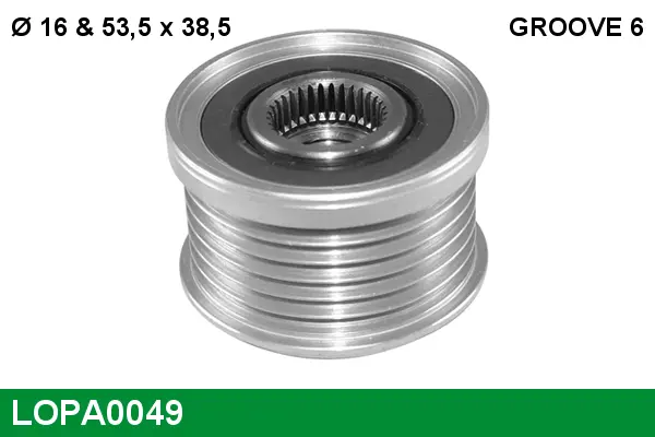 механизъм за свободен ход на генератор LUCAS               