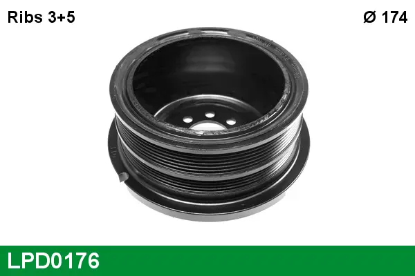 ремъчна шайба, колянов вал LUCAS               