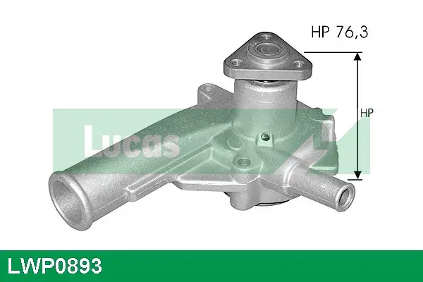 водна помпа, охлаждане на двигателя LUCAS               
