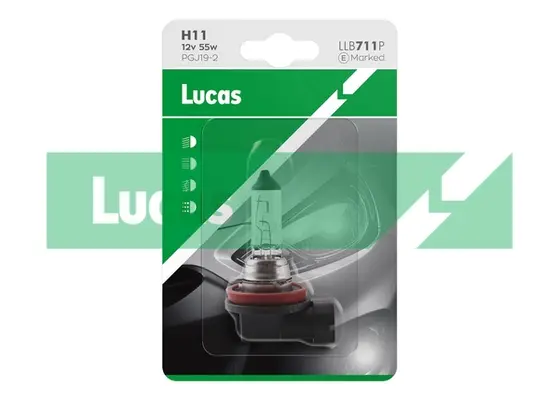 Крушка с нагреваема жичка, фар за дълги светлини LUCAS