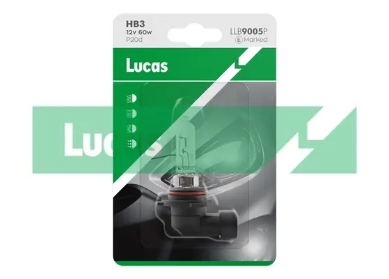 Крушка с нагреваема жичка, фар за дълги светлини LUCAS