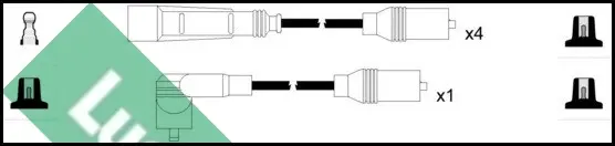 комплект запалителеи кабели LUCAS               