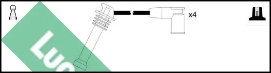комплект запалителеи кабели LUCAS               