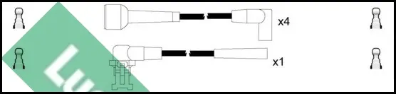 комплект запалителеи кабели LUCAS               