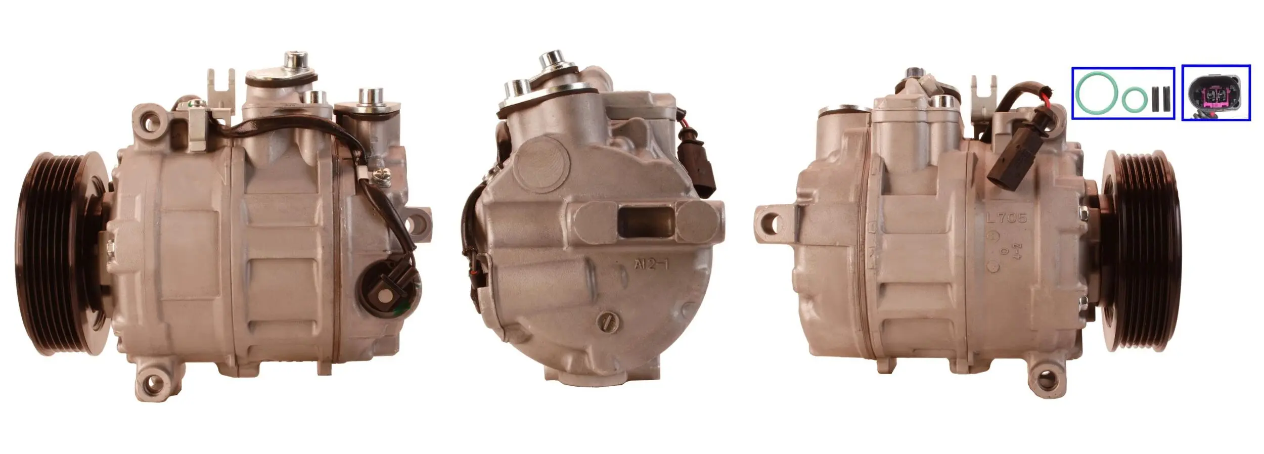 компресор, климатизация LUCAS               