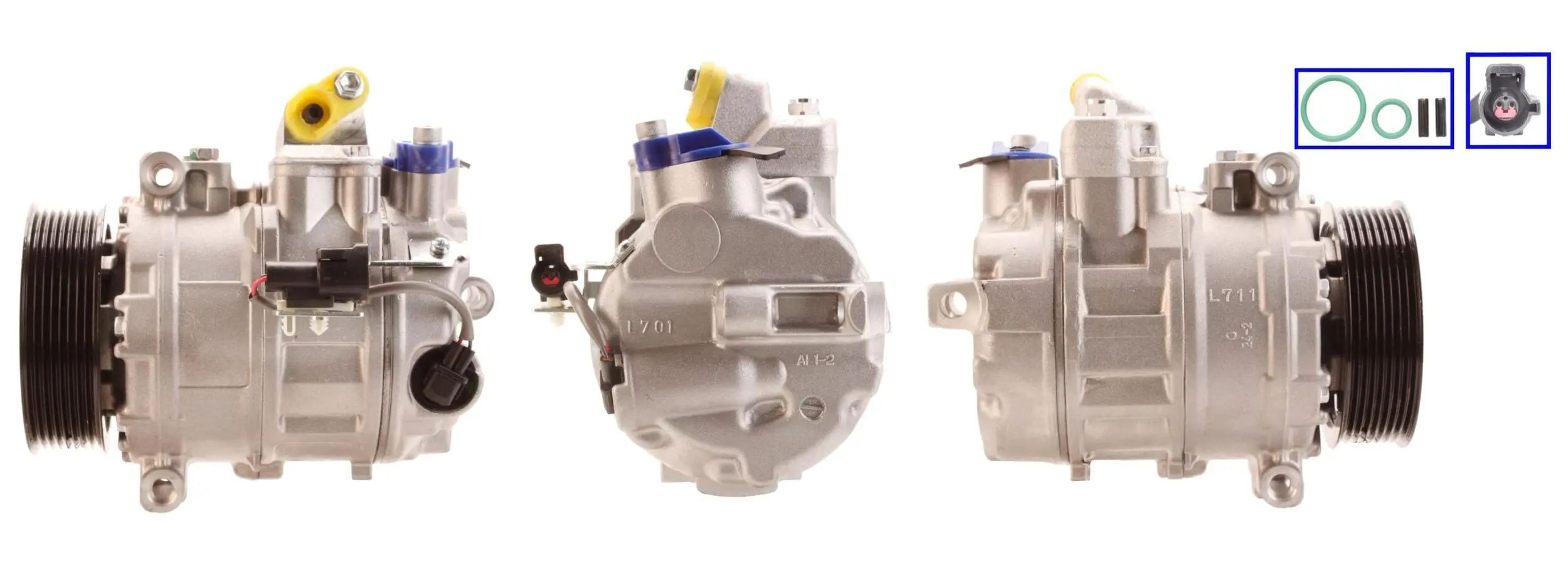 компресор, климатизация LUCAS               