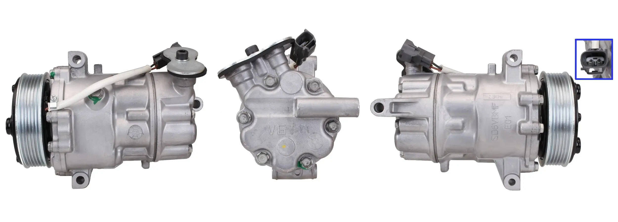 компресор, климатизация LUCAS               