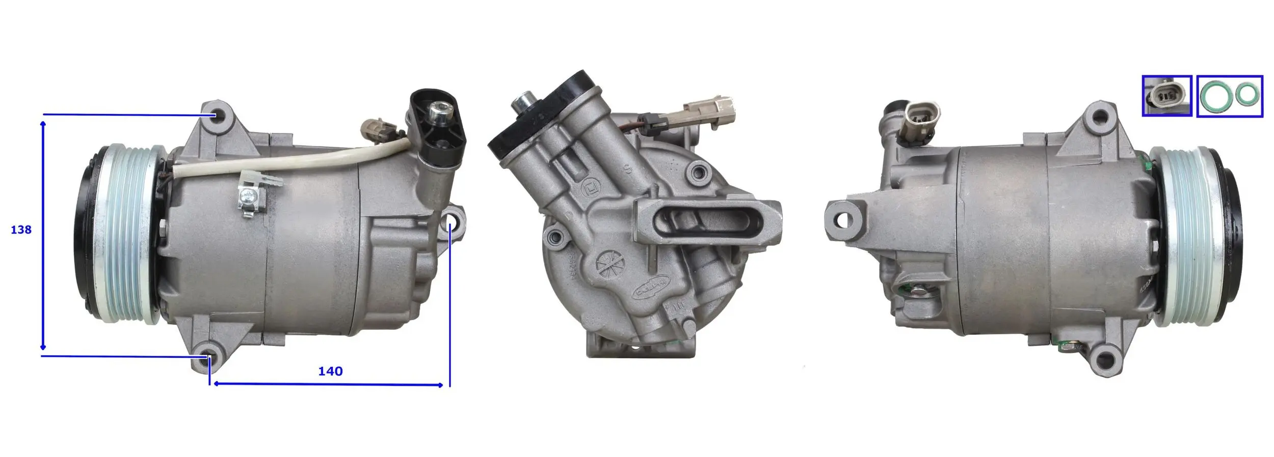 компресор, климатизация LUCAS               