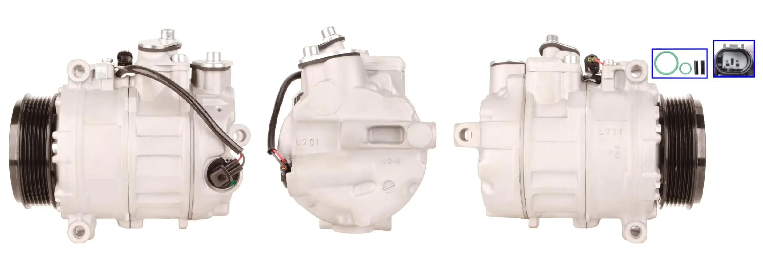 компресор, климатизация LUCAS               