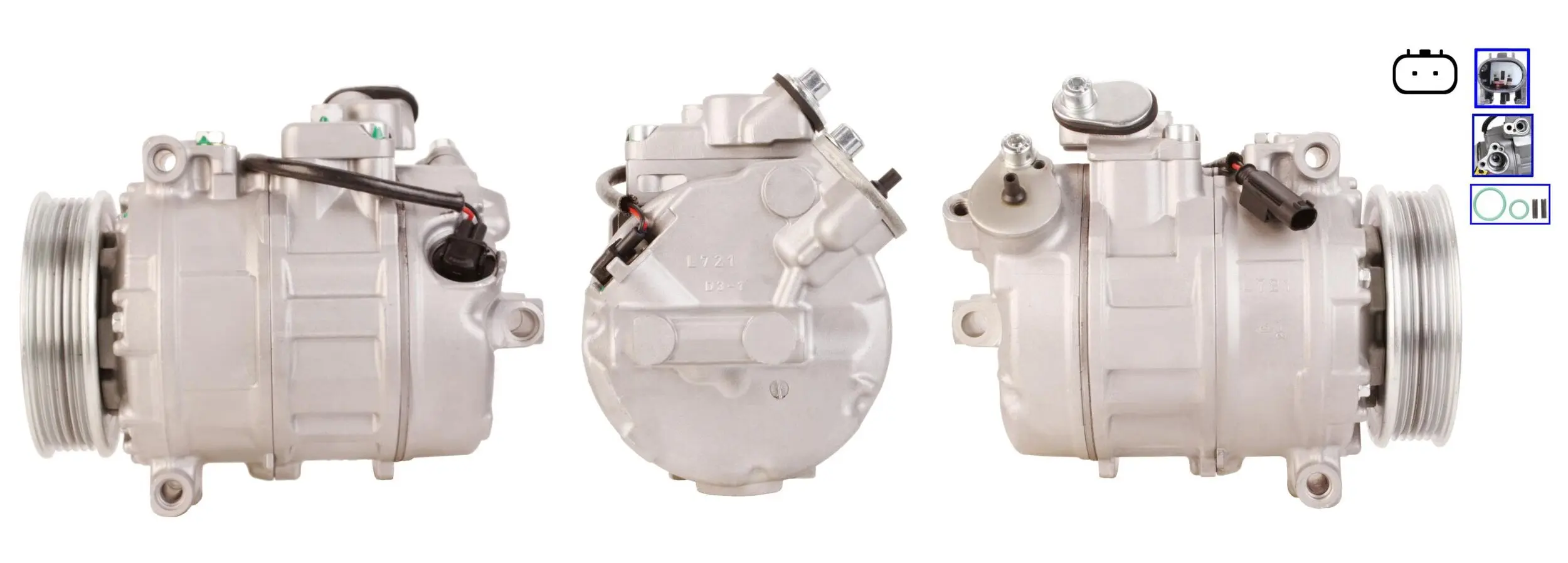 компресор, климатизация LUCAS               