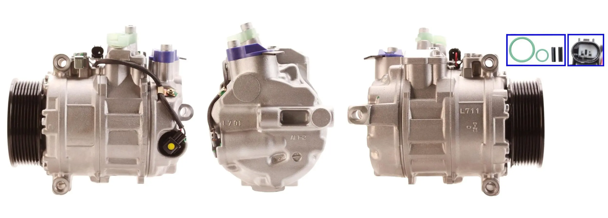 компресор, климатизация LUCAS               