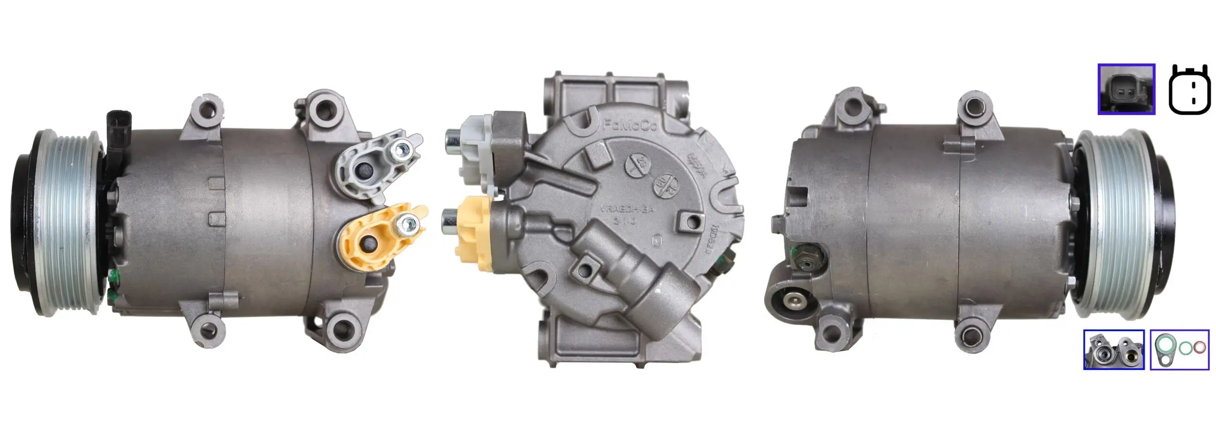 компресор, климатизация LUCAS               