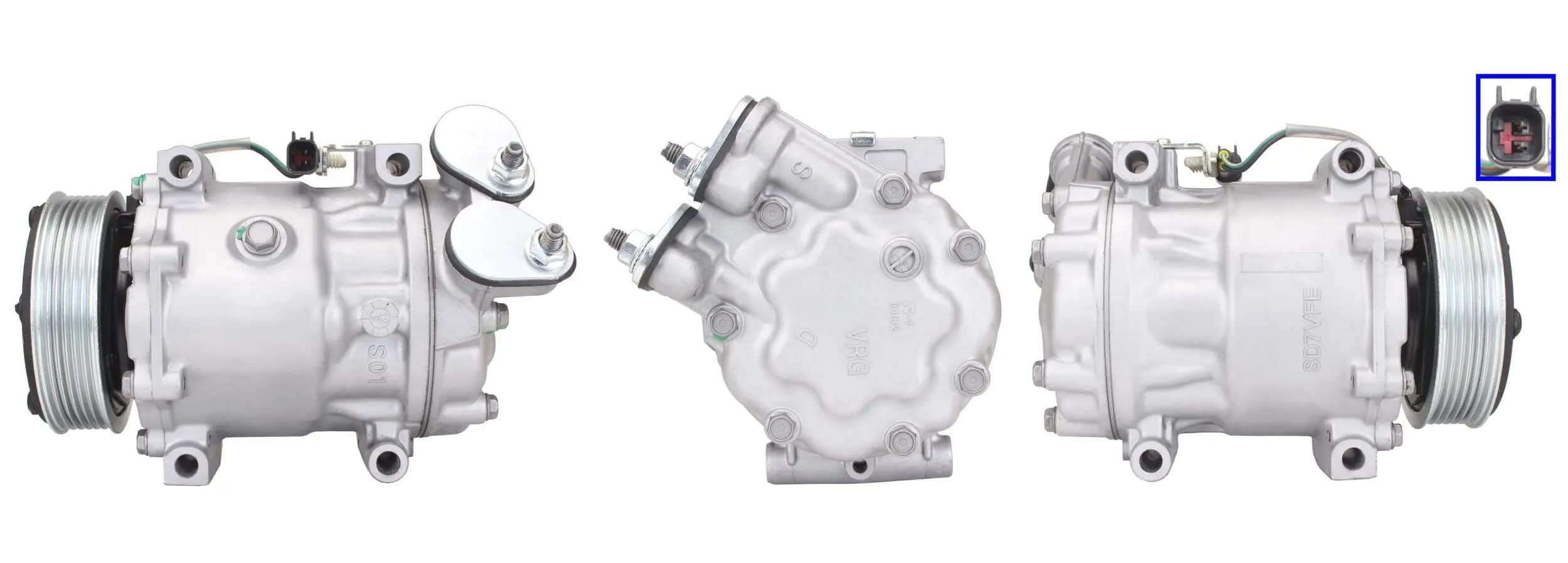 компресор, климатизация LUCAS               