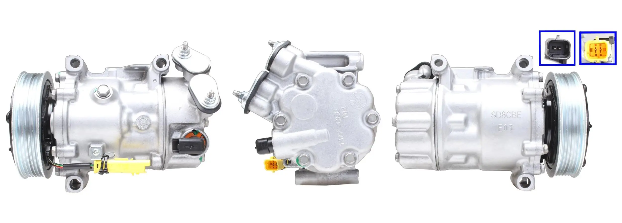 компресор, климатизация LUCAS               