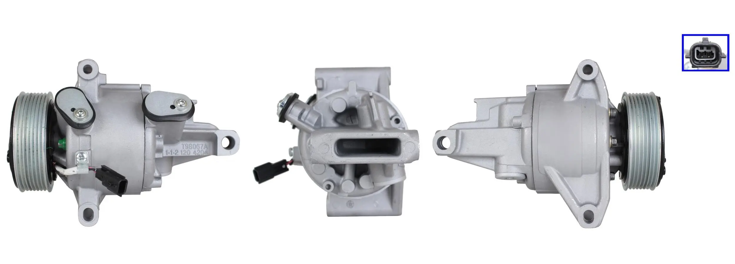 компресор, климатизация LUCAS               