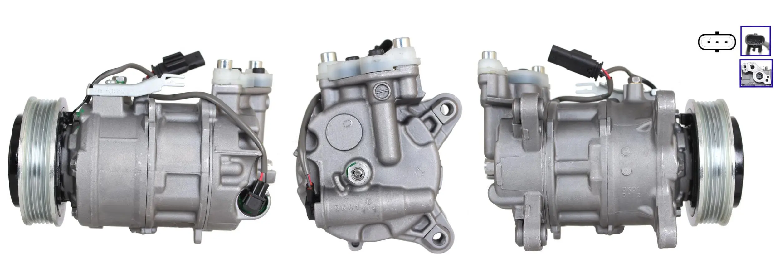 компресор, климатизация LUCAS               