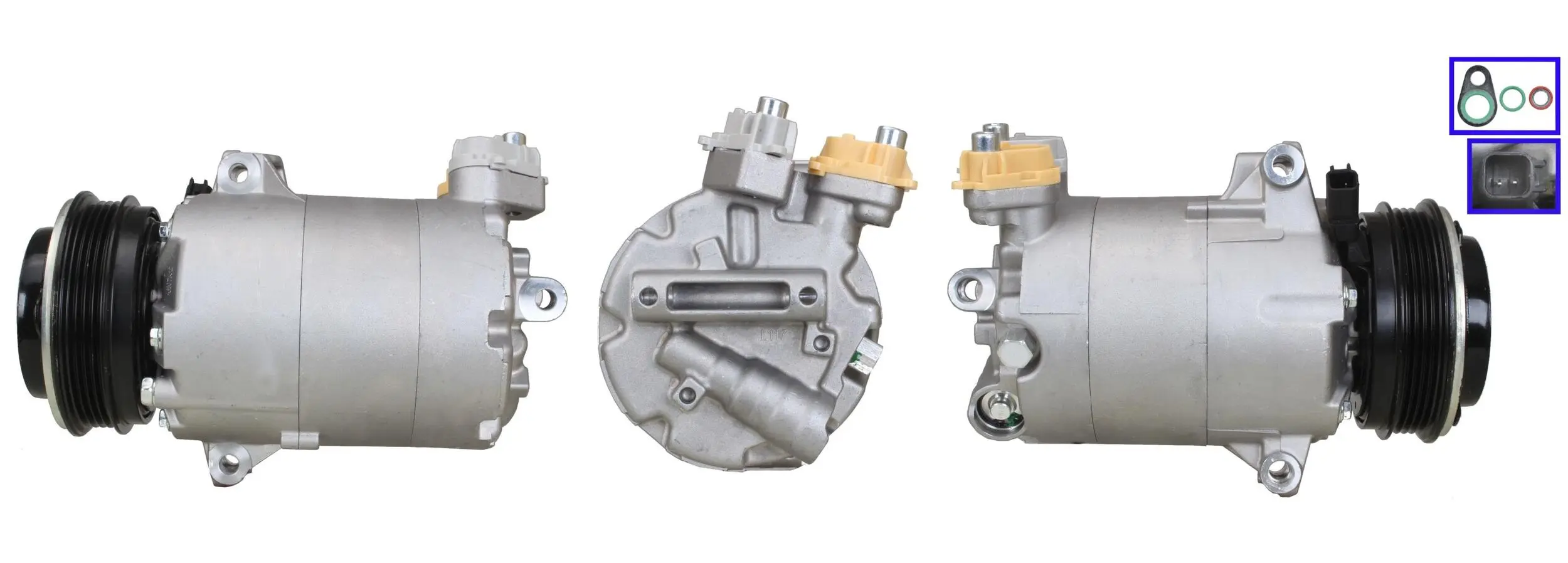 компресор, климатизация LUCAS               