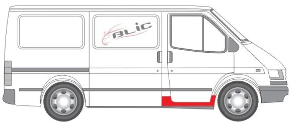 Ламаринен панел на входа BLIC