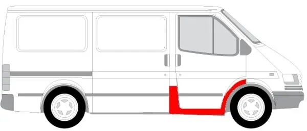 ламаринен панел на входа BLIC                