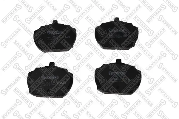 комплект спирачно феродо, дискови спирачки STELLOX             