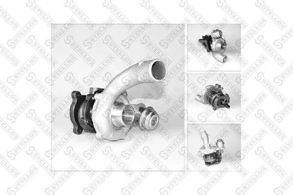 турбина, принудително пълнене с въздух STELLOX             