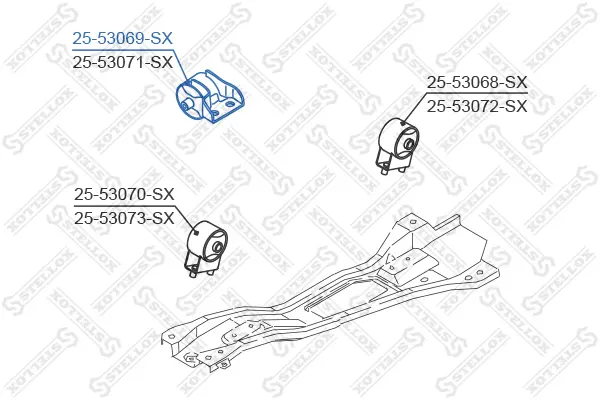 окачване, двигател STELLOX             