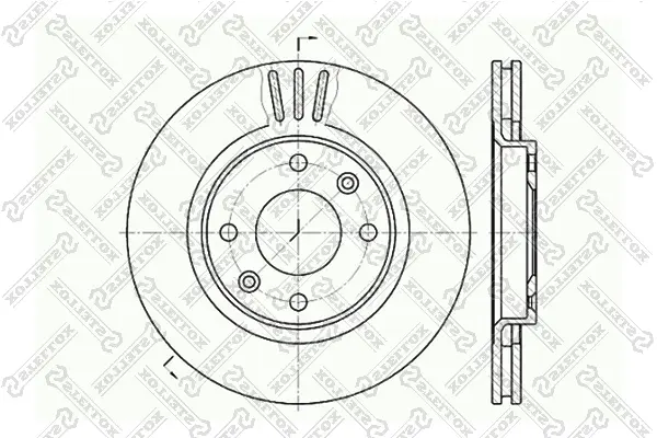 Спирачен диск STELLOX